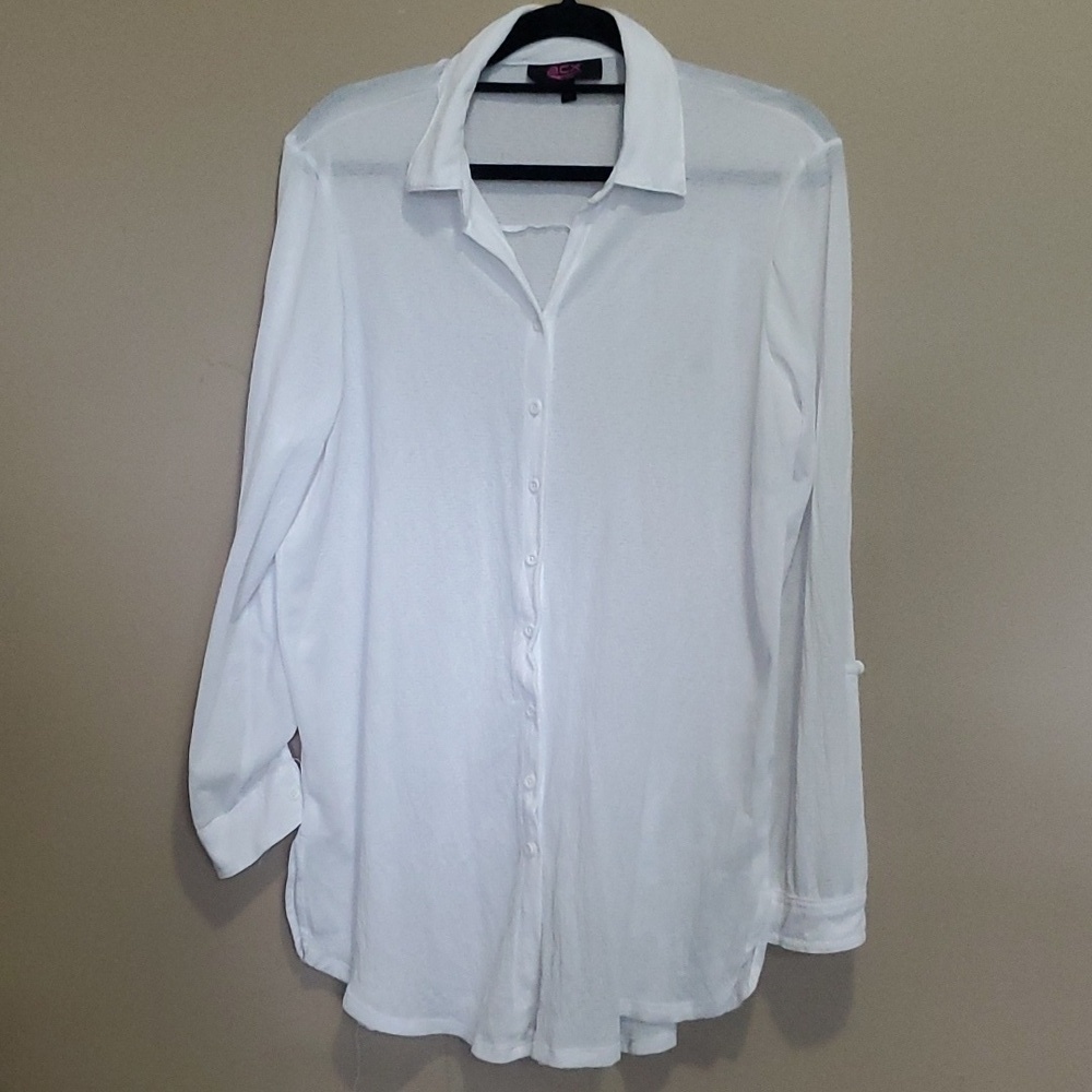 Acx sheer top size large